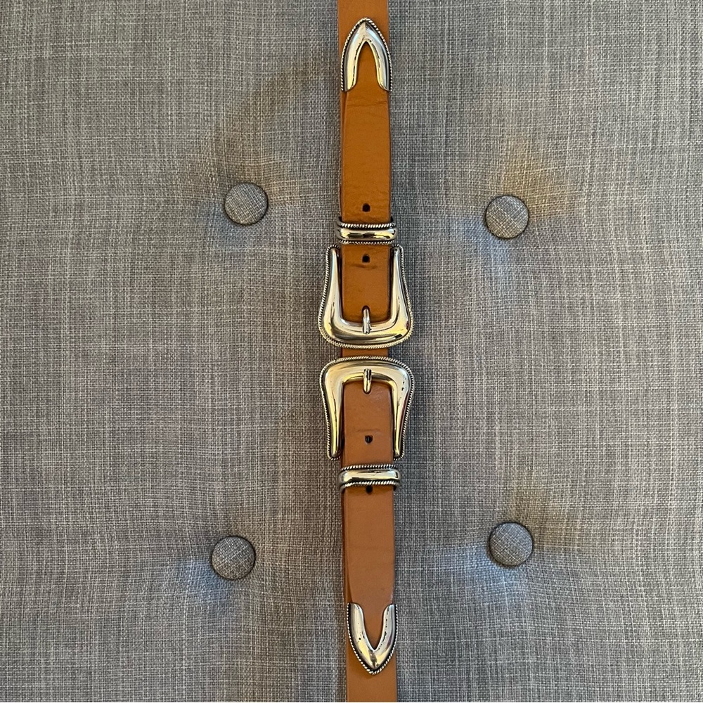 B-Low the Belt | Western Double-Buckle Belt